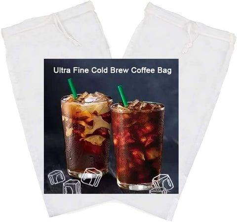 Premium Cold Brew Bags (Reusable) 2 Pack